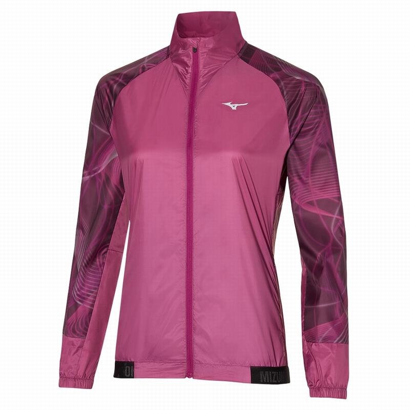 Vestes Mizuno Aero Femme Rose | France M1730ML