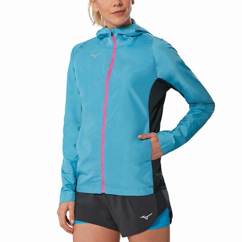 Vestes Mizuno Alpha Femme Bleu | France M7359YM