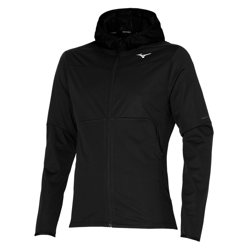 Vestes Mizuno Breath Thermo Homme Noir | France M8320VK