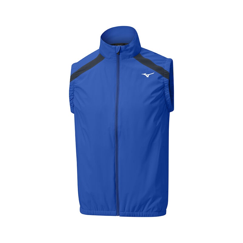 Vestes Mizuno Breath Thermo Move Tech Gilet Homme Bleu | France M0125PL