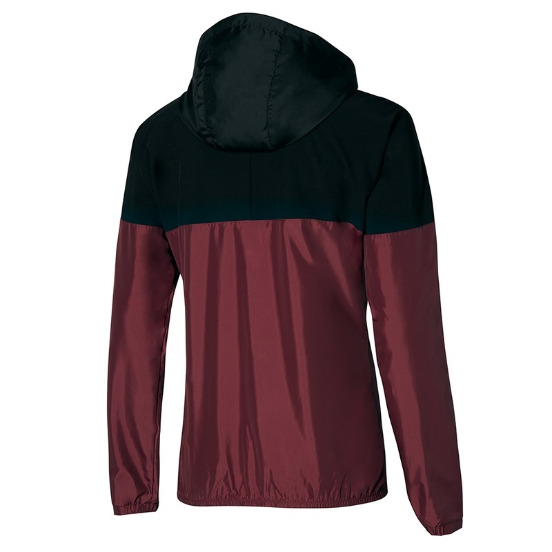 Vestes Mizuno Hoody Femme Rouge Foncé | France M1307GY