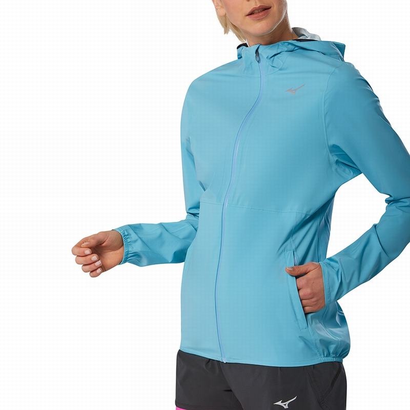 Vestes Mizuno Imperméables 20K ER Femme Bleu | France M9150MI