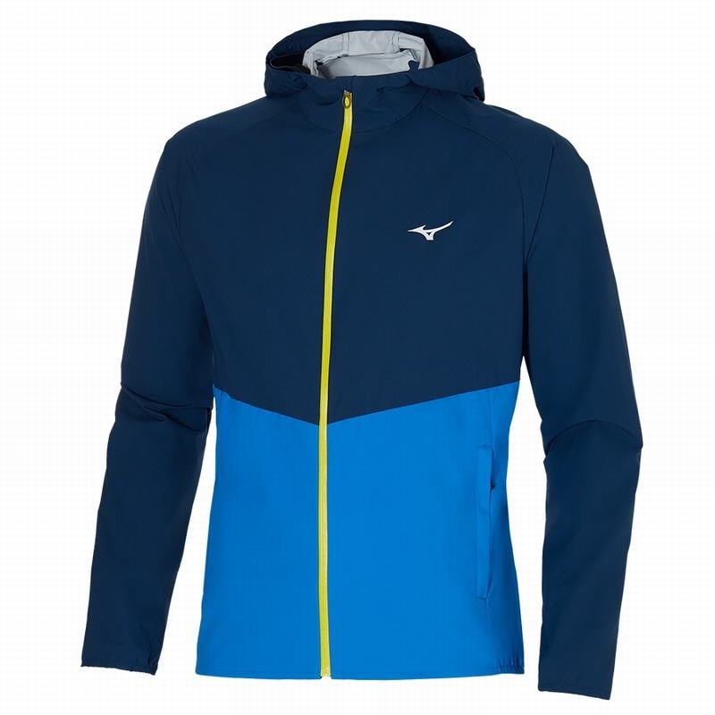 Vestes Mizuno Imperméables 20K ER Homme Indigo | France M3978FG