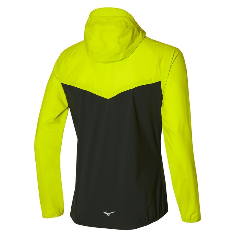 Vestes Mizuno Imperméables 20K ER Homme Jaune Noir | France M2961IK