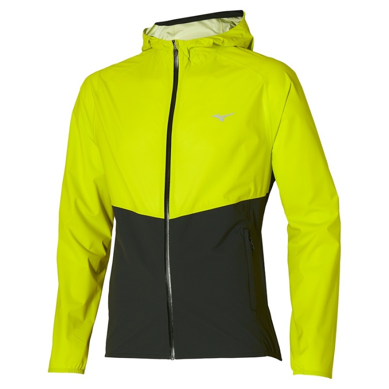 Vestes Mizuno Imperméables 20K ER Homme Jaune Noir | France M2961IK