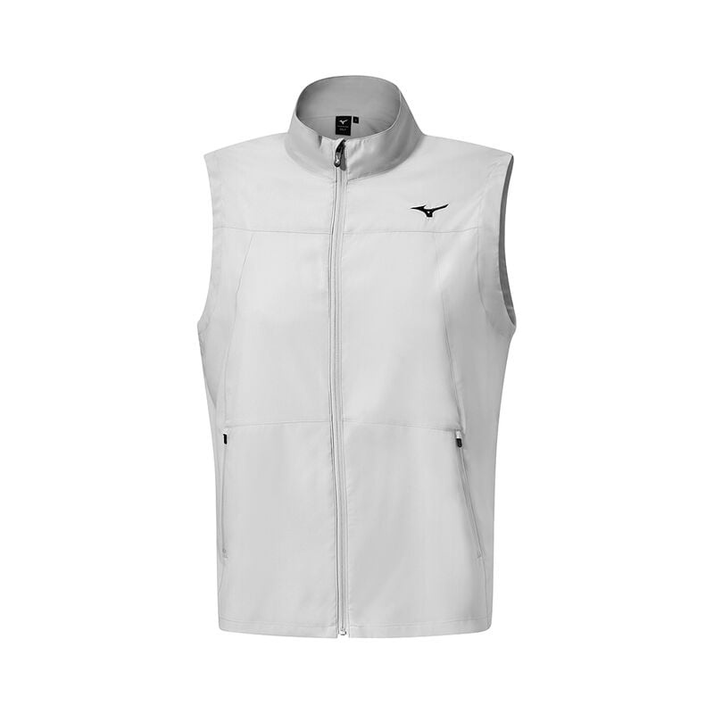 Vestes Mizuno MT Drizzle Vest Homme Blanche | France M0584VF