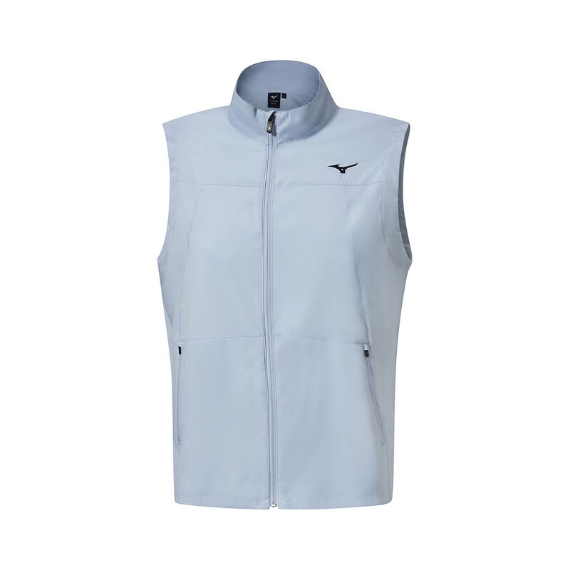 Vestes Mizuno MT Drizzle Vest Homme Grise | France M9845IV