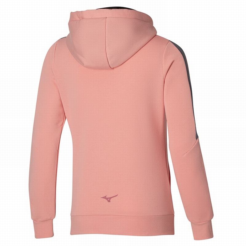 Vestes Mizuno Release Sweat Femme Abricot Rose | France M6938BA