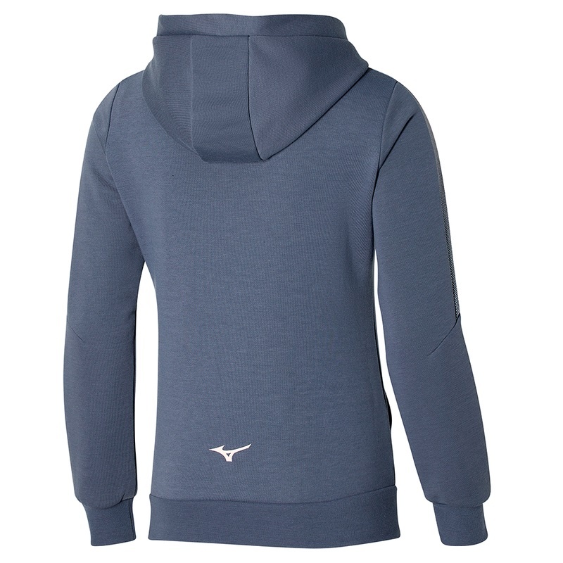 Vestes Mizuno Release Sweat Femme Bleu | France M8160CG