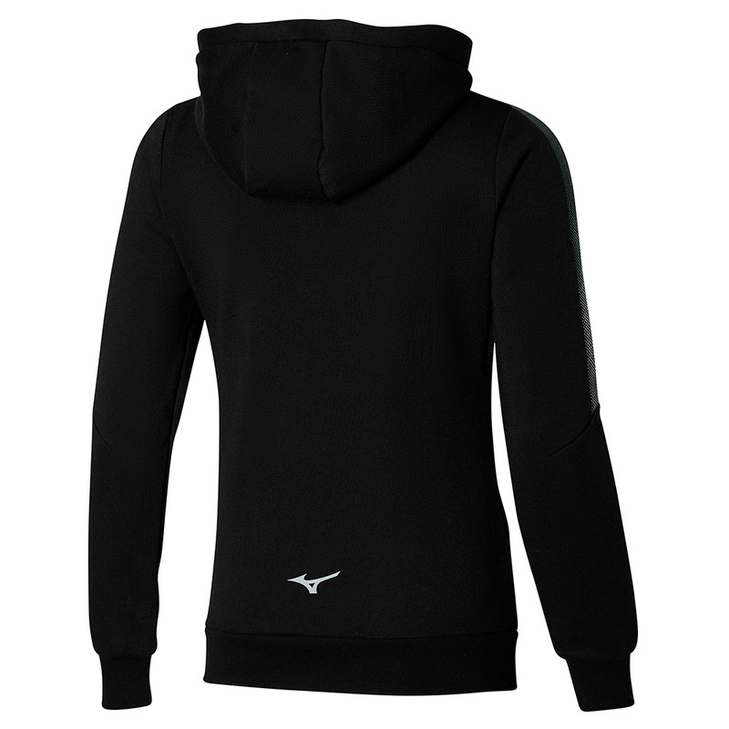 Vestes Mizuno Release Sweat Femme Noir | France M6853UE