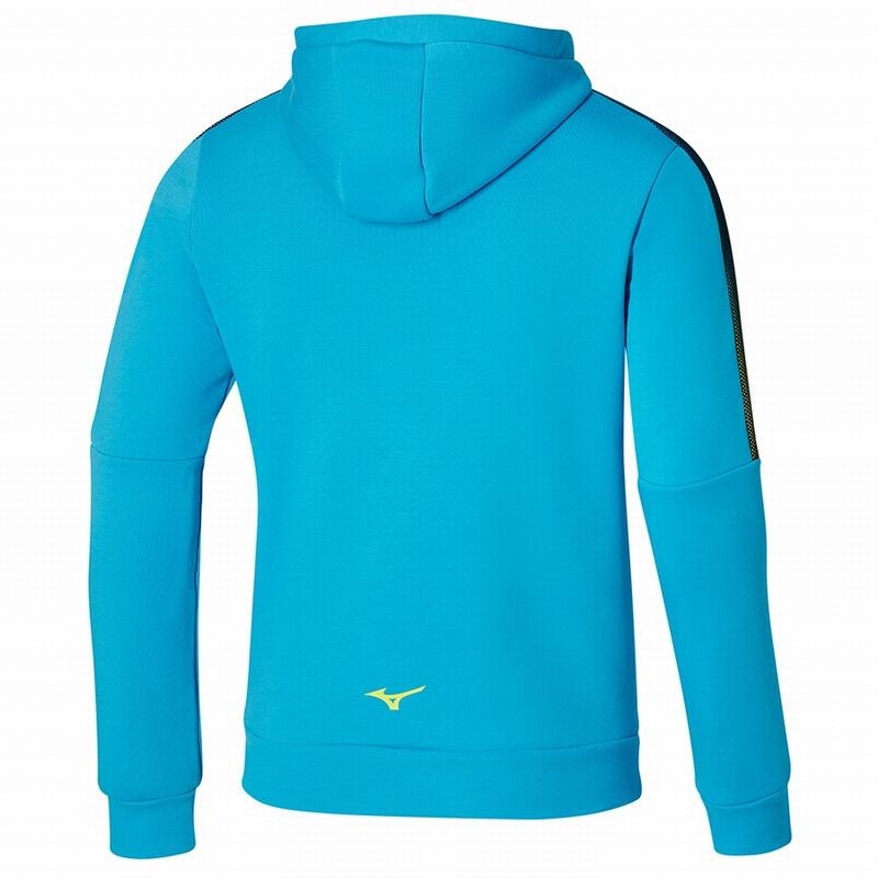 Vestes Mizuno Release Sweat Homme Bleu | France M5486TD