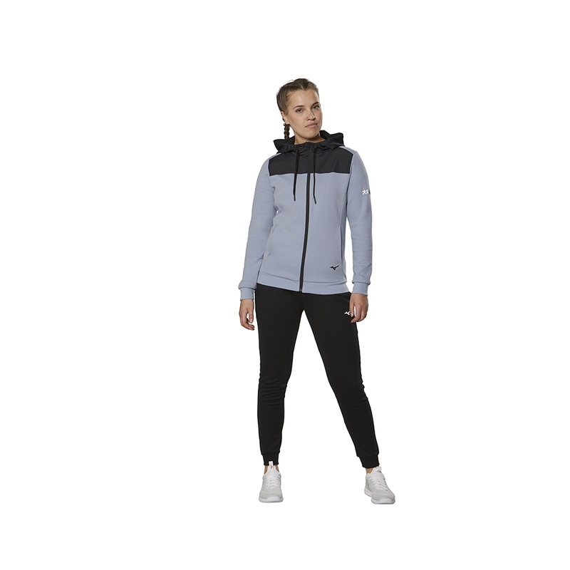 Vestes Mizuno Sweat Femme Grise | France M9873ZF